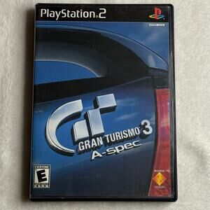 Gran Turismo 3: A-Spec (PlayStation 2, 2001) - Complete CIB - Driving Simulator